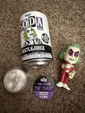 Funko Soda Beetlejuice Figure - Chase